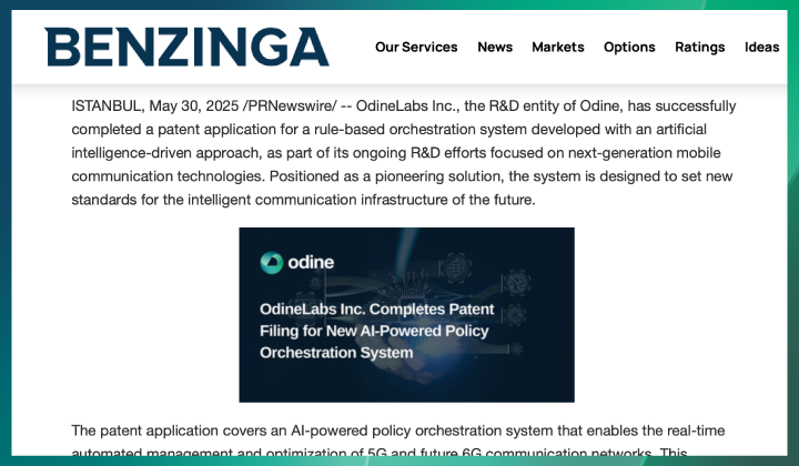 OdineLabs Inc., Yapay Zekâ Destekli Politika Orkestrasyon Sistemi İçin Patent Başvurusunu Tamamladı