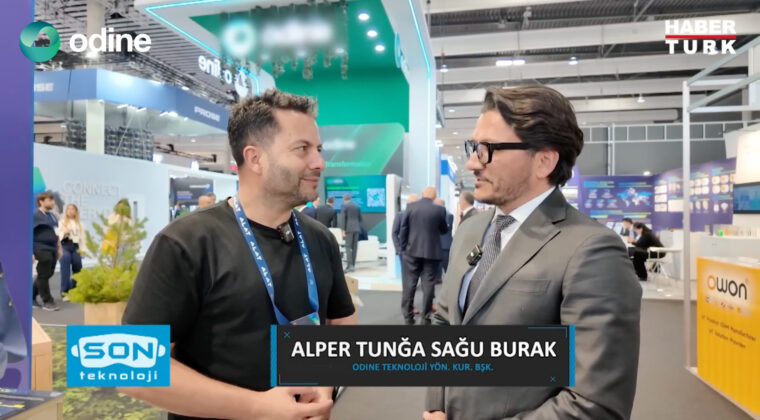 Alper Tunga Burak, Chairman & CEO of Odine, Joins Hakkı Alkan on Habertürk TV’s “Son Teknoloji” Program