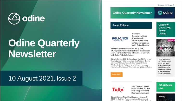 Odine Quarterly Newsletter 2021 – Issue 2